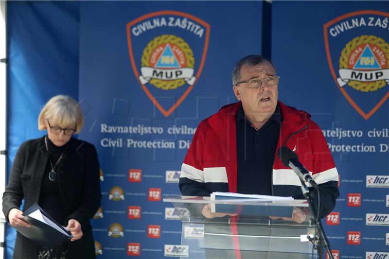 Konferencija za medije Stožera civilne zaštite Republike Hrvatske