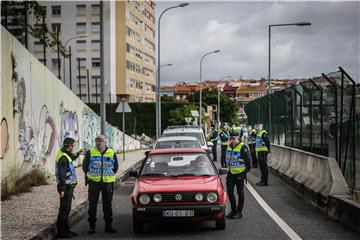 PORTUGAL COVID-19 POLICE CONTROL OPERATION