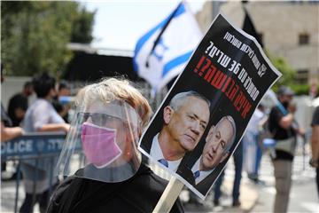 MIDEAST ISRAEL PROTEST GOVERNMENT CORRUPTION