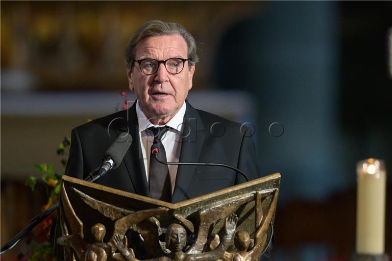 Former German Chancellor Gerhard Schroeder