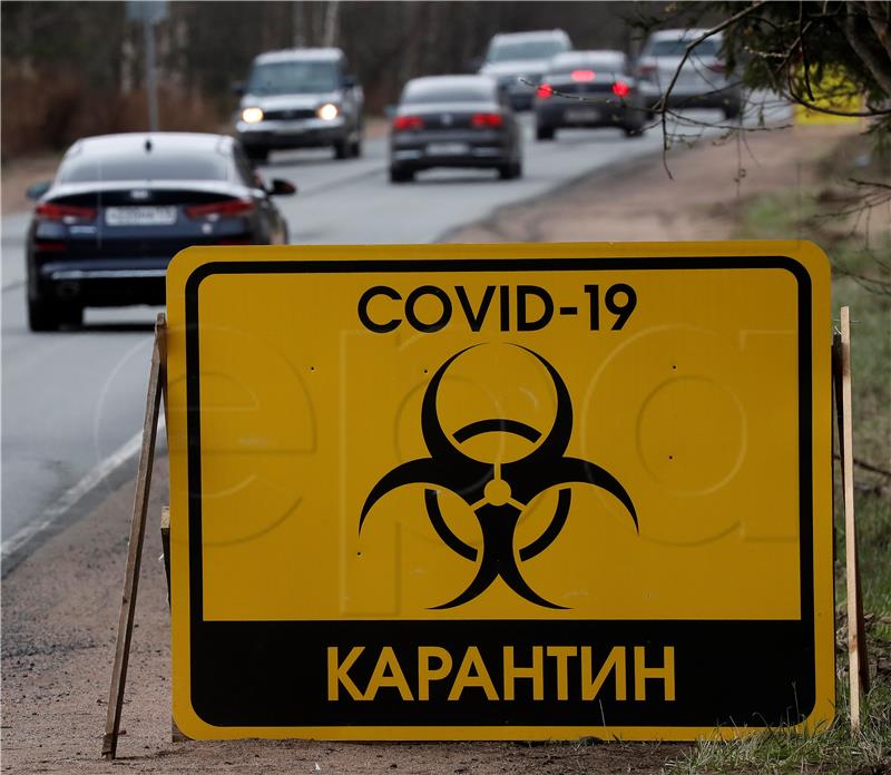 RUSSIA PANDEMIC CORONAVIRUS COVID19