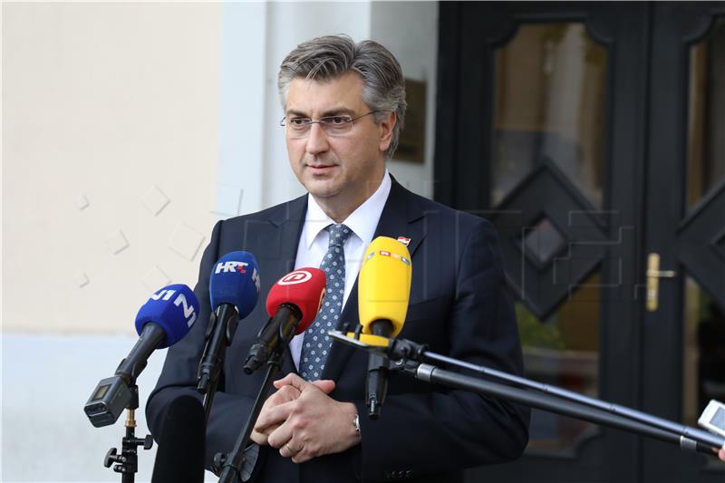 Plenkovic: Milanovic's departure from Okucani act of cowardice 