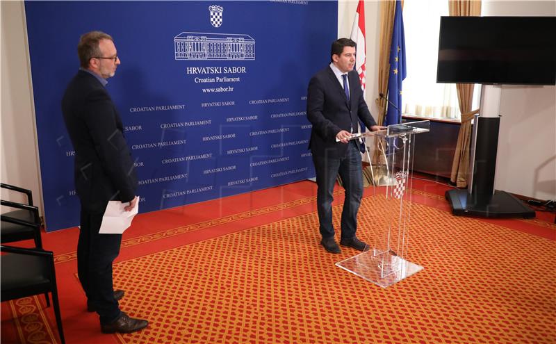 Konferencija za medije Kluba zastupnika Mosta nezavisnih lista