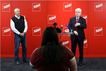 Konferencija za medije SDP-a