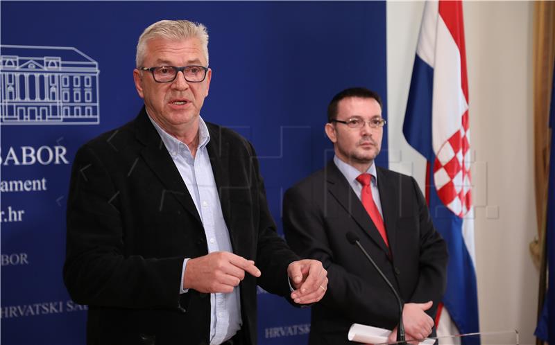 Tiskovna konferencija Kluba zastupnika SDP-a