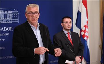 Tiskovna konferencija Kluba zastupnika SDP-a