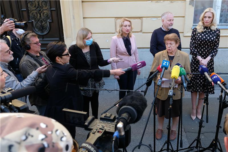 Konferencija za medije Ane Stavljenić-Rukavina