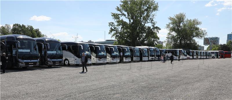 Prosvjed povremenih prijevoznika