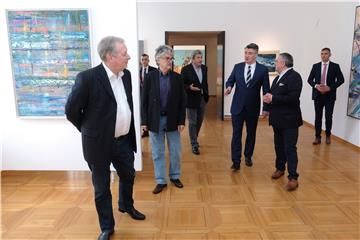 Predsjednik Milanović u Modernoj galeriji