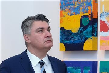 Predsjednik Milanović u Modernoj galeriji