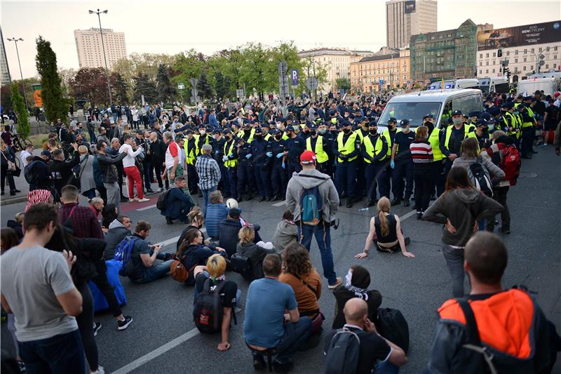 POLAND PROTEST