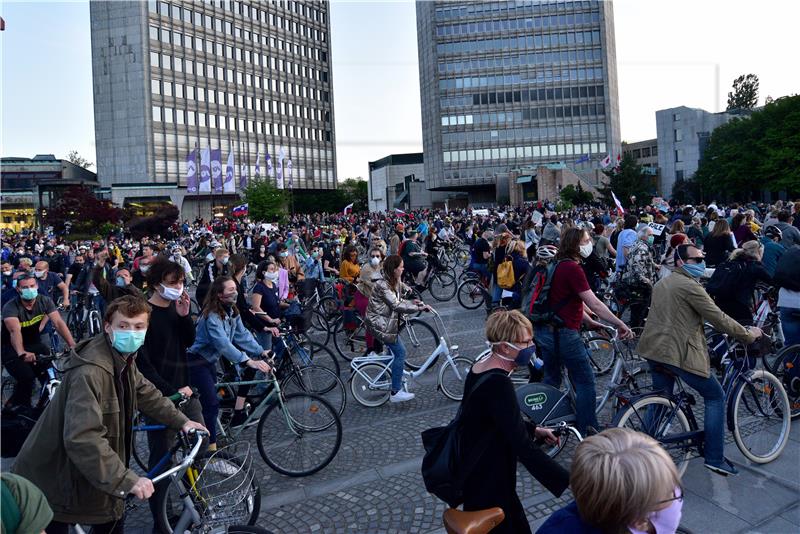 SLOVENIA GOVERNMENT PROTEST