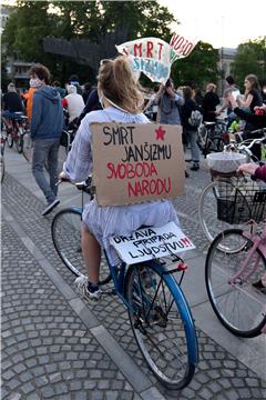 SLOVENIA GOVERNMENT PROTEST