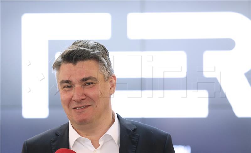 Milanovic says is neutral in election but won't "go under a quilt"