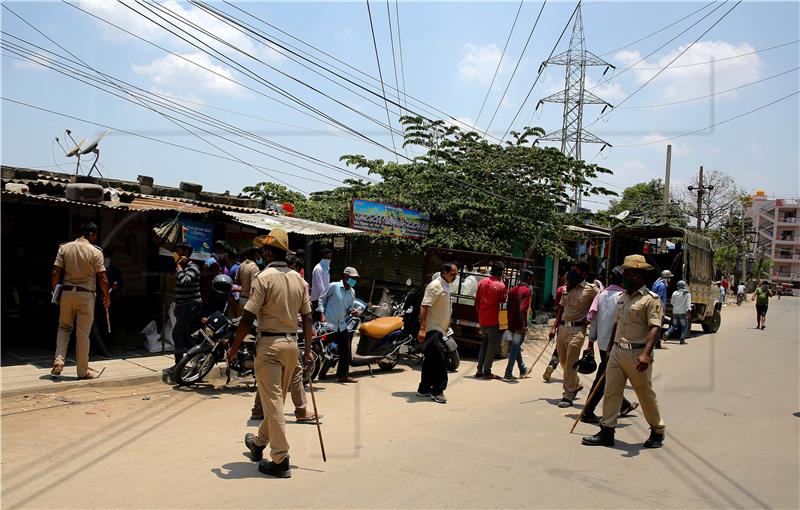 INDIA CORONAVIRUS PANDEMIC