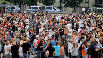 GERMANY PROTEST PANDEMIC CORONAVIRUS COVID19