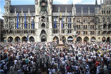 Anti-lockdown protest in Germany