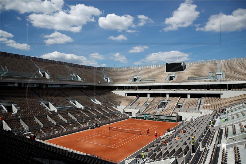 (FILE) FRANCE TENNIS FRENCH OPEN 2020 CORONAVIRUS