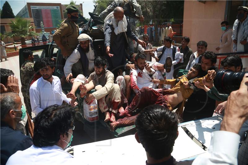 AFGHANISTAN FUNERAL SUICIDE ATTACK