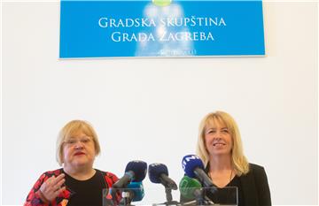 Konferencija za medije GLAS-a i Hrvatske stranke umirovljenika