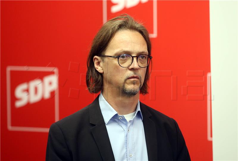 Konferencija za medije SDP-a na temu "Rebalans proračuna nauštrb najranjivijih"