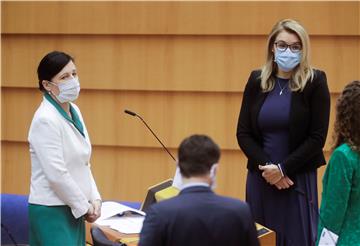 BELGIUM EU PARLIAMENT PLENARY SESSION