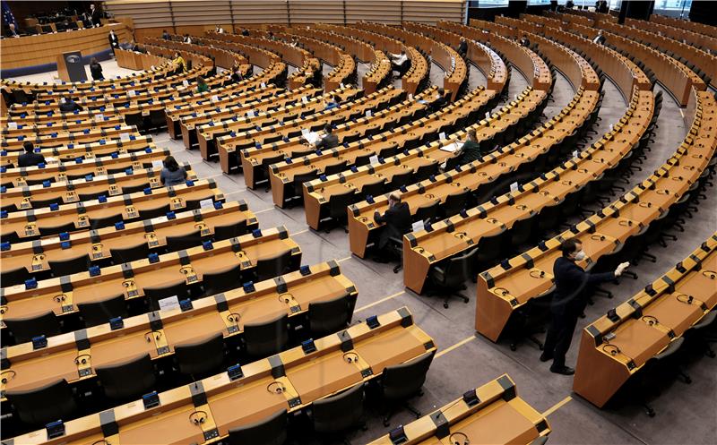 BELGIUM EU PARLIAMENT PLENARY SESSION