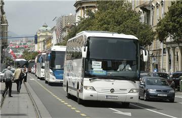 Rijeka: Prosvijed povremenih autobusnih prijevoznika