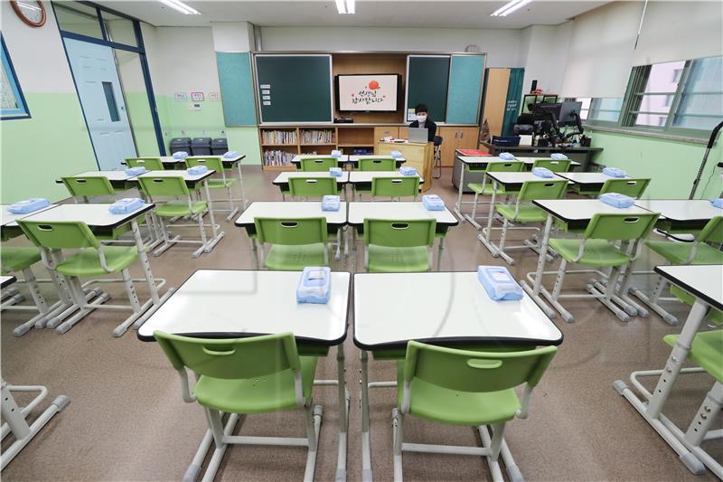 SOUTH KOREA SCHOOLS TEACHERS DAY PANDEMIC CORONAVIRUS