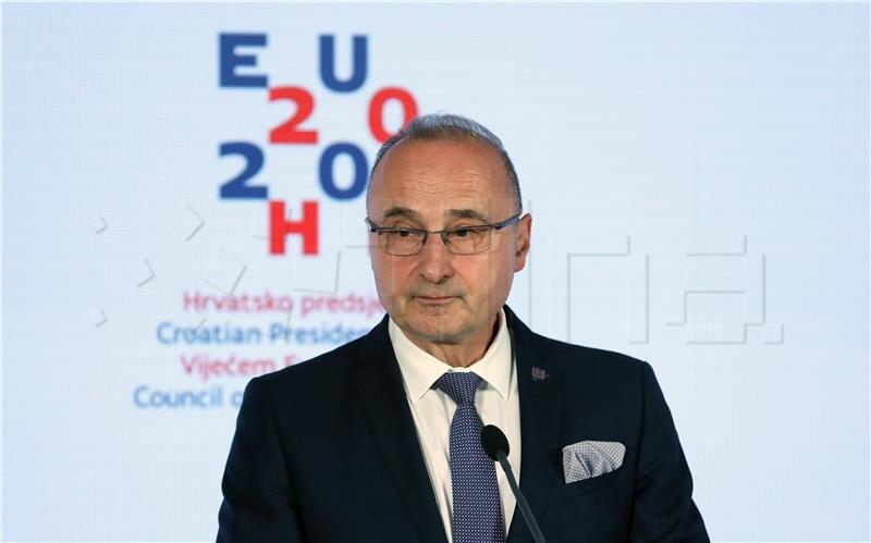 Grlić Radman nakon videokonferencije ministara vanjskih poslova EU