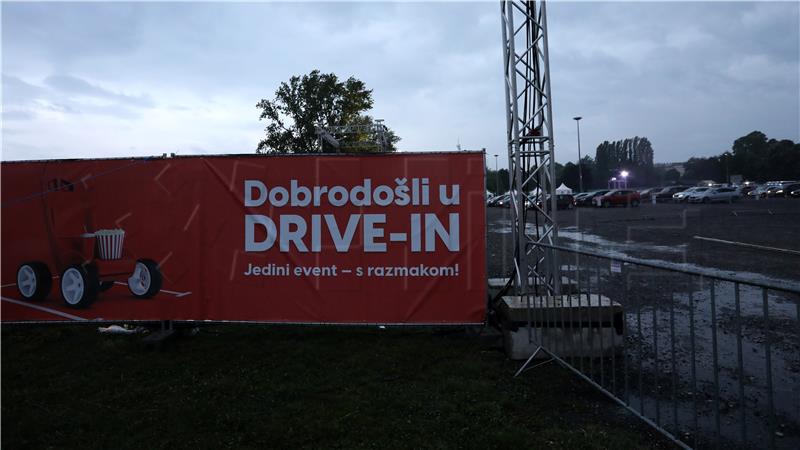 Druga projekcija DRIVE-IN KINA na Velesajmu odgođena zbog kiše i jakog vjetra