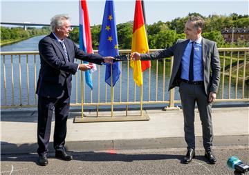 LUXEMBOURG GERMANY DIPLOMACY BORDER REOPENING