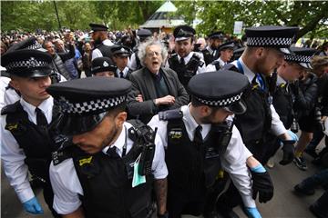 BRITAIN PROTEST PANDEMIC CORANAVIRUS COVID19