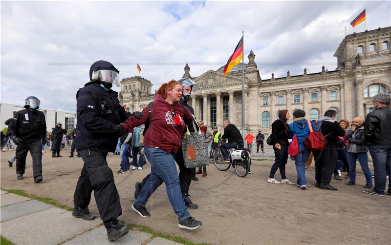 GERMANY PROTESTS PANDEMIC CORONAVIRUS