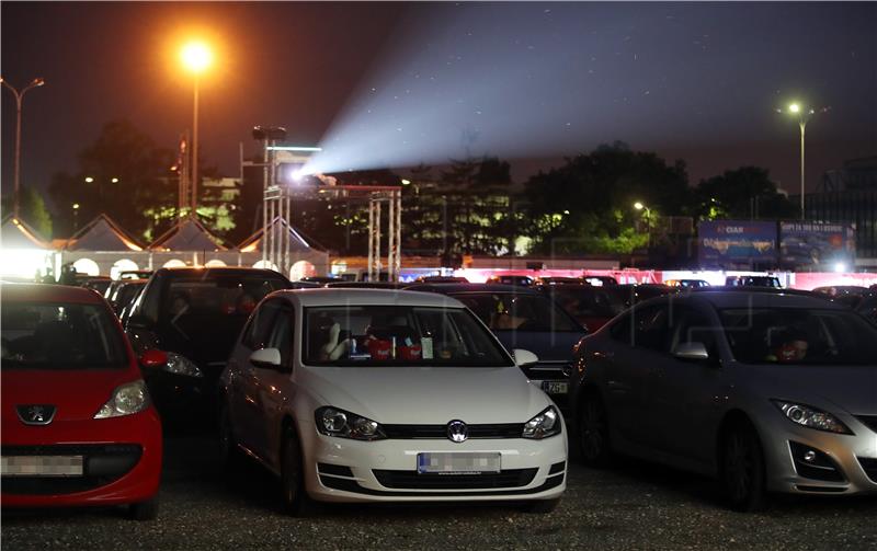 Drive-in kino u Zagrebu