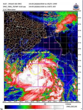 INDIA WEATHER CYCLONE AMPHAN