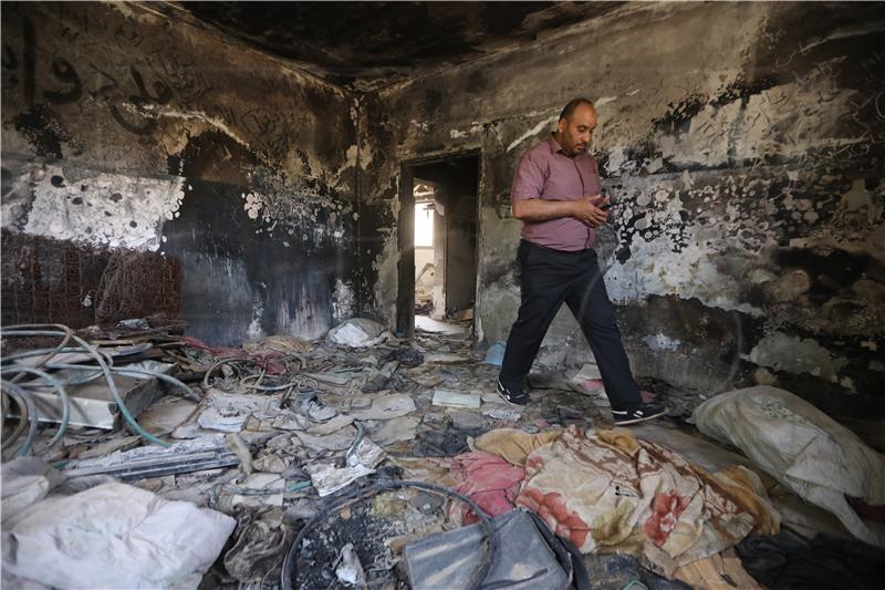 MIDEAST CONFLICT PALESTINIANS ISRAEL DUMA ARSON