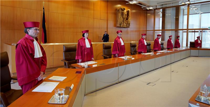 GERMANY JUSTICE JUDGEMENT CONSTITUTIONAL COURT