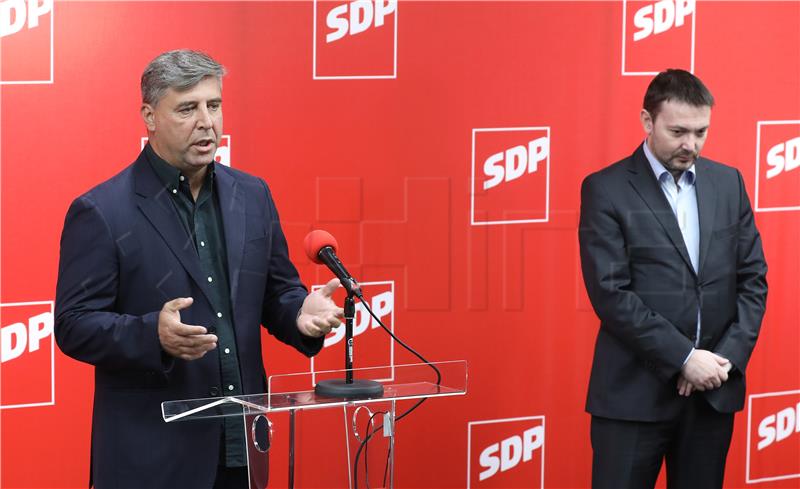 Konferencija za medije SDP-a