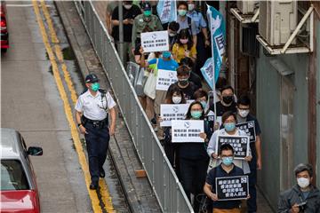 CHINA HONG KONG SECURITY LAW PROTEST