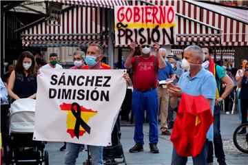 SPAIN PROTEST PANDEMIC COVID19 CORONAVIRUS