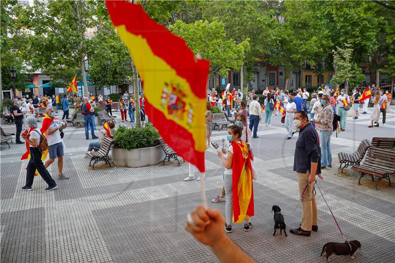 SPAIN PROTEST PANDEMIC CORONAVIRUS COVID19