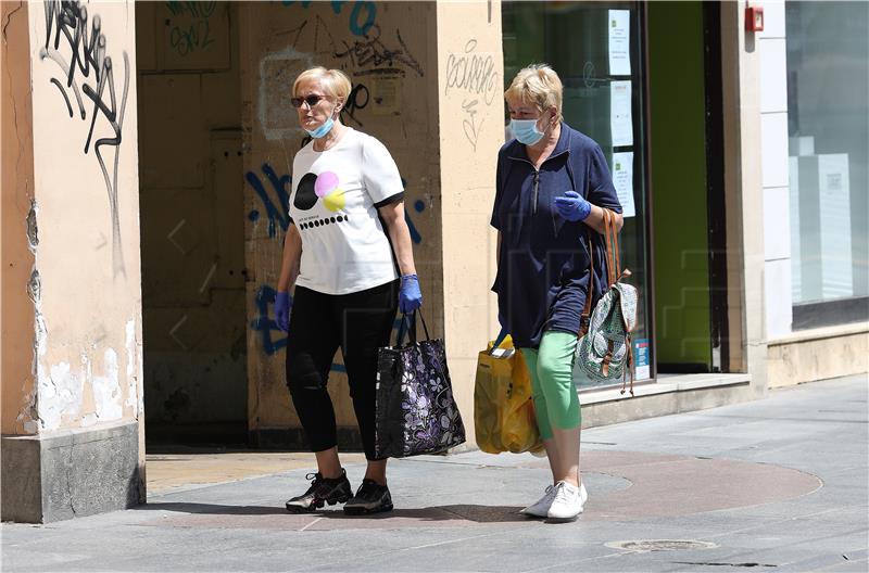 Zagreb: Subotnje prijepodne u centru grada