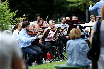 Koncert Zagrebačke filharmonije u zagrebačkom Zoološkom vrtu