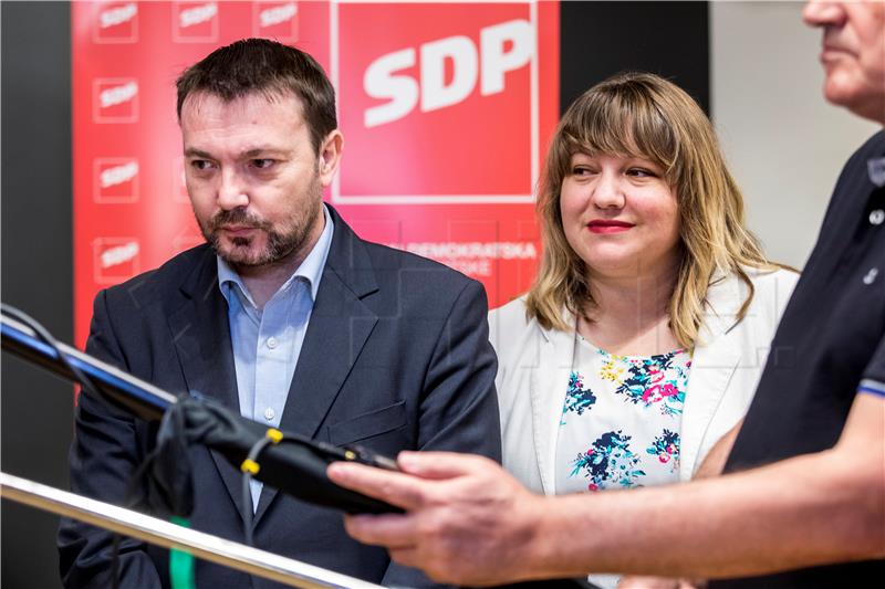 Split: Konferencija za medije SDP-a