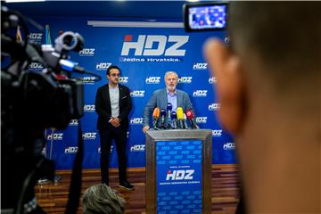 Konferencija za medije HDZ-a Splitsko-dalmatinske županije