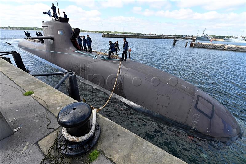 German submarine U33 returns from NATO mission