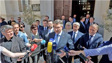 Zadar - Plenković uručio četiri ugovora za EU projekte