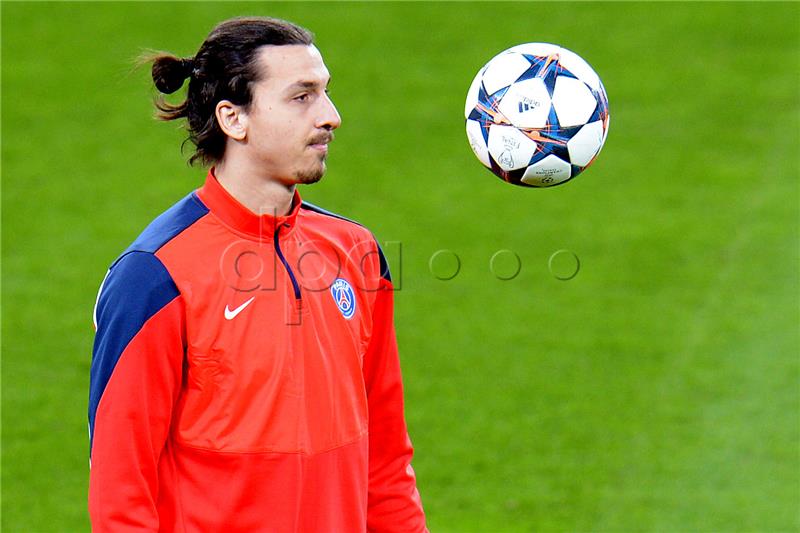 AC Milan's Zlatan Ibrahimovic