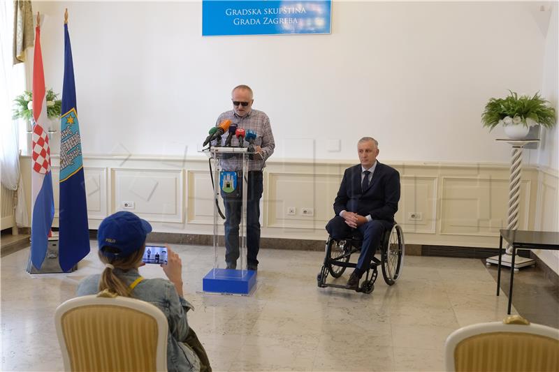 Konferencija za medije Vojina Perića o socijalnoj politici Grada Zagreba